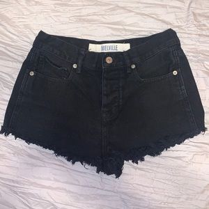 Brandy Melville, black shorts, size 25